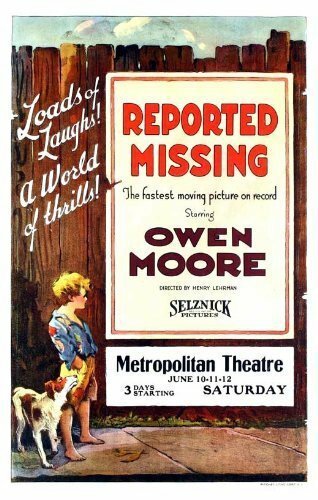 Reported Missing  (1922)